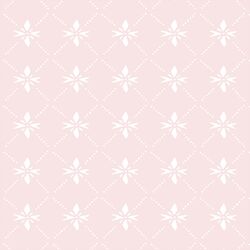 Quilted Snowflake in Ice Blush