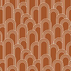Rolling Hills in Deep Ochre