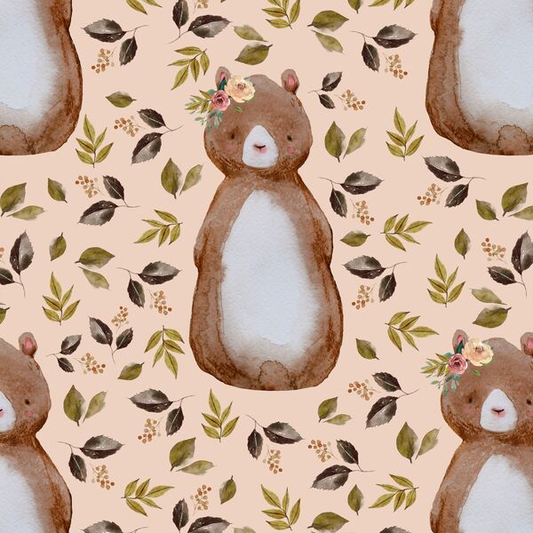 Autumn Bear in Shell