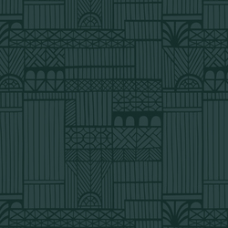 Tudor in Dark Teal
