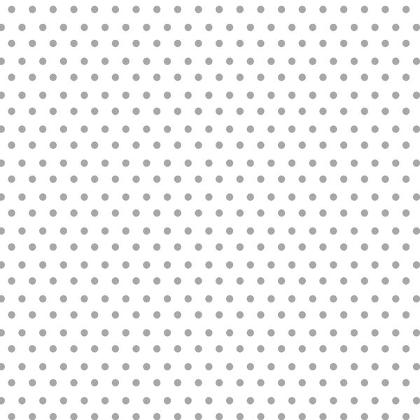 Polka Dots in Grey