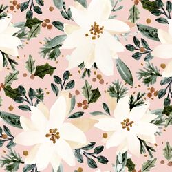 Large Poinsettia in Blush