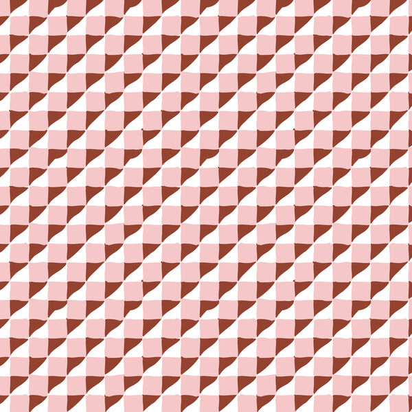 Geometric in Brown Pink