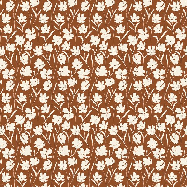 Wildflower Blooms in Cinnamon Spice