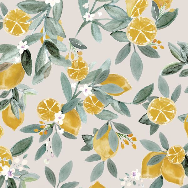 Delicate Lemons in Beach Mist