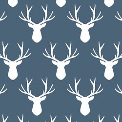 Stag Silhouette in Twilight