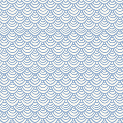 Scales in Cerulean Blue