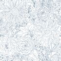 Paperie in Navy Blue on White