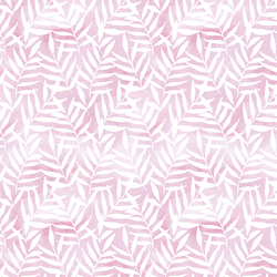 Watercolor Palm Leaves in Painted Mulberry