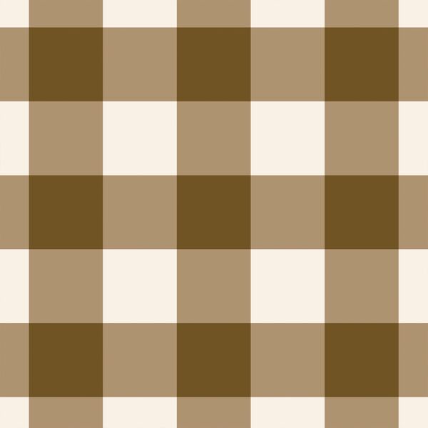Big Gingham in Cocoa