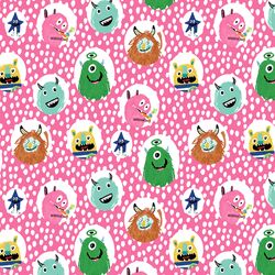 Little Monsters Dot in Pink