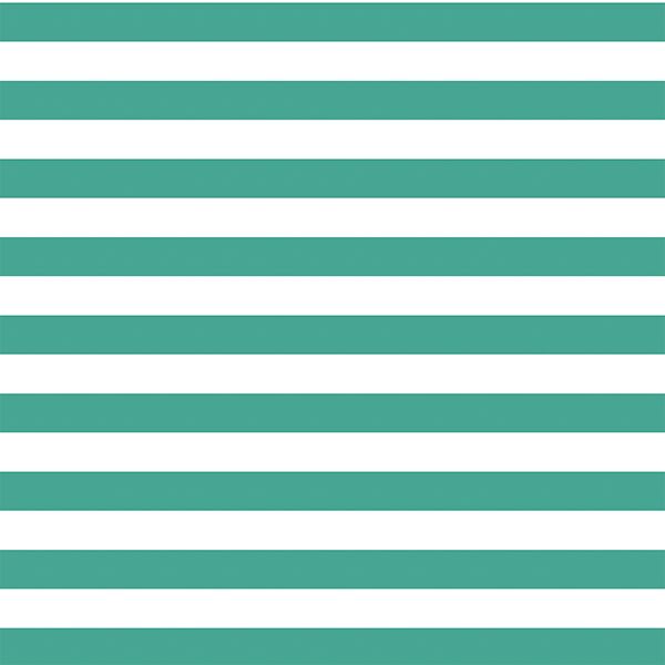 Horizontal Candy Stripe in Jade