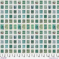 Stamps in Teal