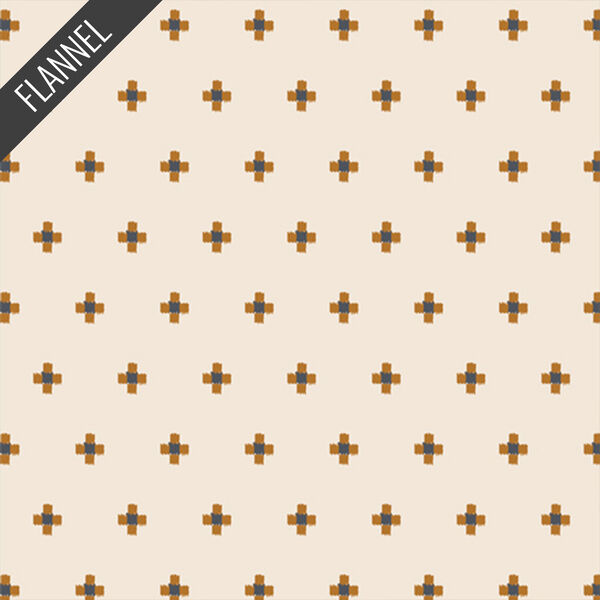 Affinity Shine Flannel in Creme