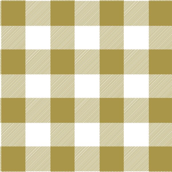 Buffalo Plaid in Gold