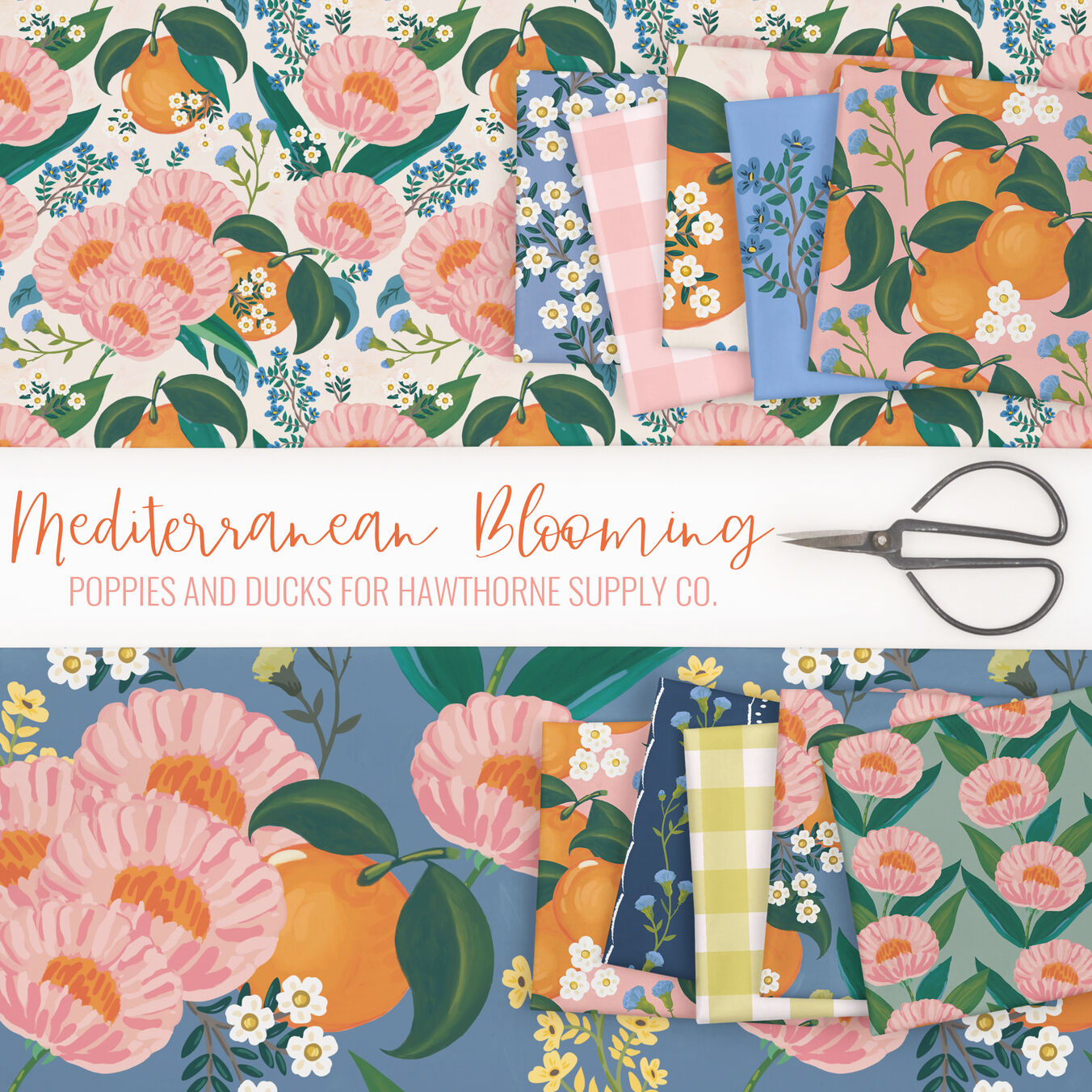 Mediterranean Blooming Poster Image
