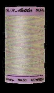 Baby Blanket (9085-9826) - Silk Finish Cotton Multi 50wt - 500 Yards