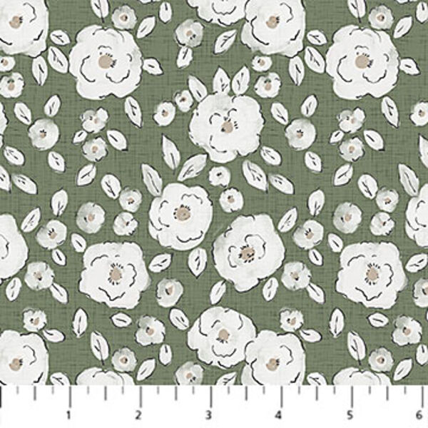 Floral in Sage