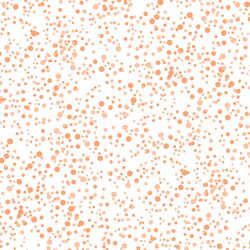 Splatter Dots in Summer Peach