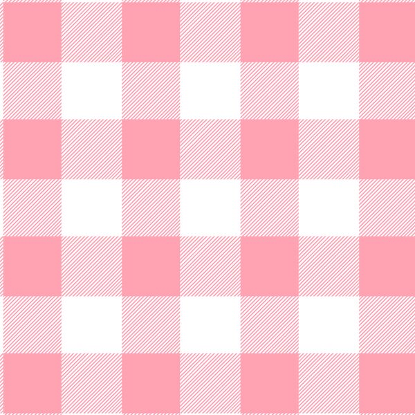 Buffalo Plaid in Rose Pink