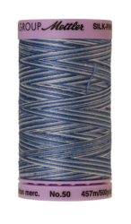 Clear Sky (9085-9811) - Silk Finish Cotton Multi 50wt - 500 Yards