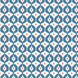 Bazaar in Red Blue