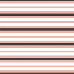 Halloween Stripe in Sugar Pink and Onyx