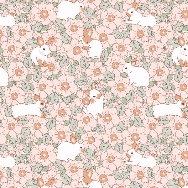 Bunny Garden in Blossom