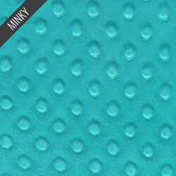 Minky Dimple Dot in Teal