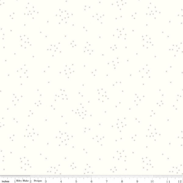 Scattered-A-Cross on Cloud in Tone-on-Tone
