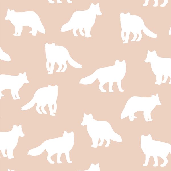 Fox Silhouette in Shell