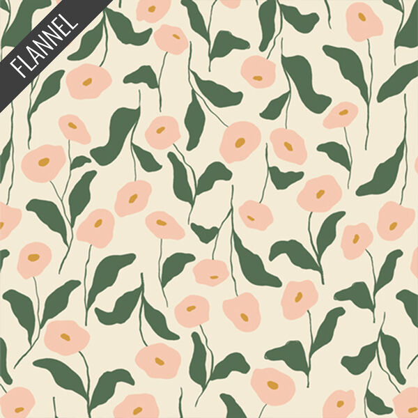 Mountain Flora Flannel in Bloom