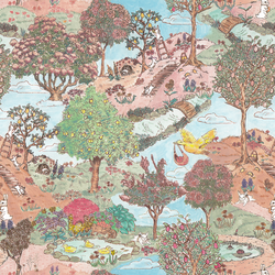 Easter Bunny Playground in Pastel