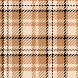 Haunted Tartan in Warm Caramel