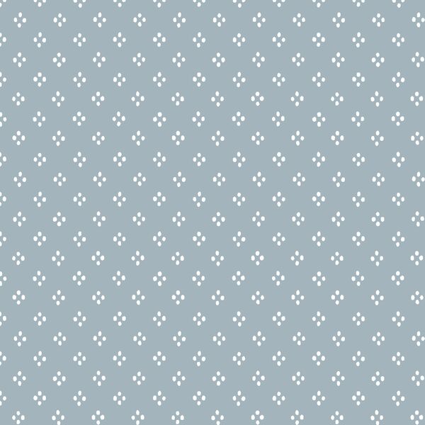 Vintage Dot in Bluebell