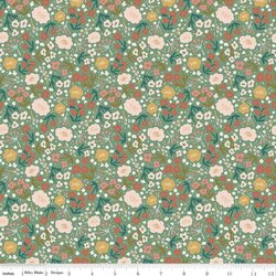 Flowers in Green