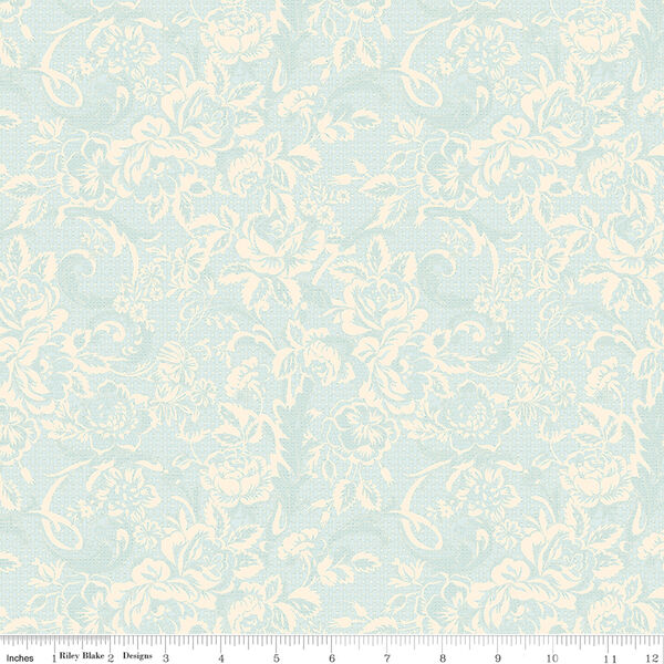 Lace in Blue