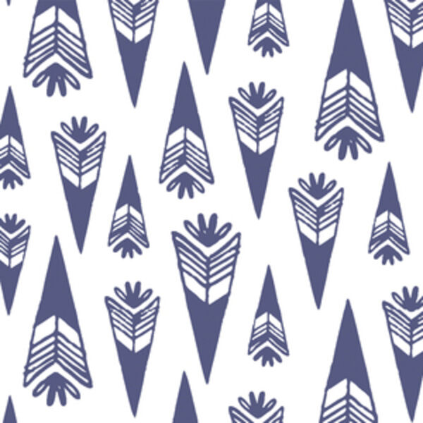 Arrowheads in Indigo