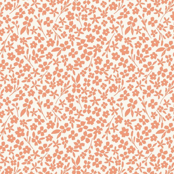 Little Lady in Apricot on Cream