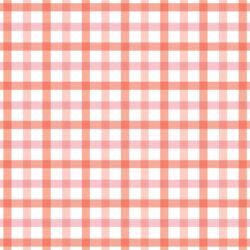 Spring Plaid in Strawberry