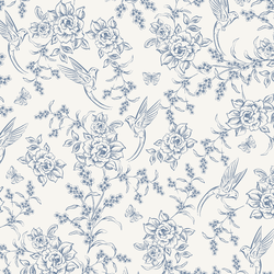 Aviary Toile Linework in Provence