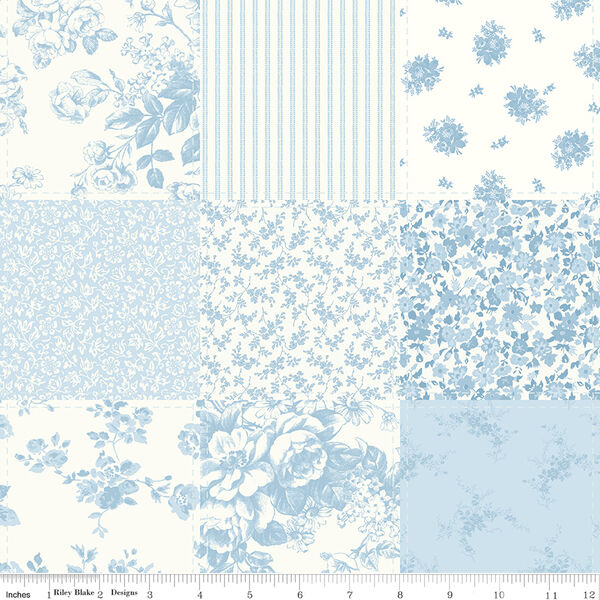 Cheater Print in Blue