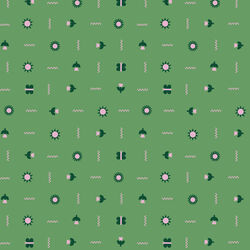 Little Sun Squiggle in Green