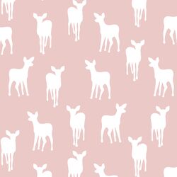 Fawn Silhouette in Blush