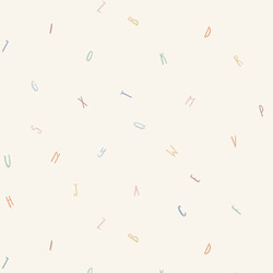 Bedtime Alphabet in Cream
