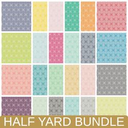 Squared Elements Half Yard Bundle