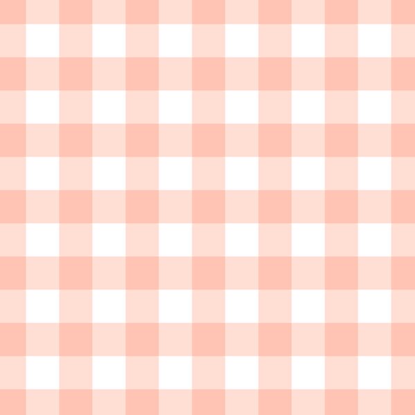 Gingham in Pink Sand