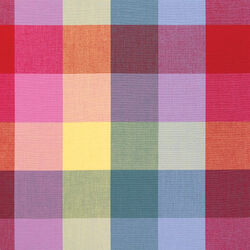 Large Plaid in Rainbow