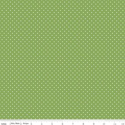 Swiss Dot in Green