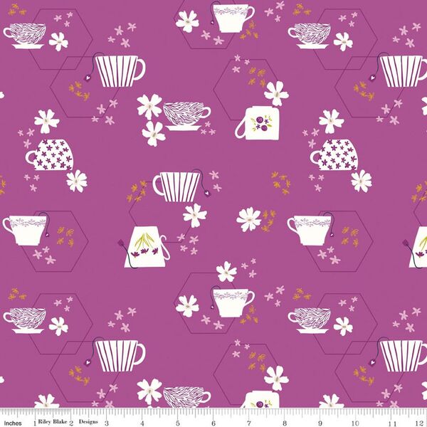 Tea Time in Fuchsia